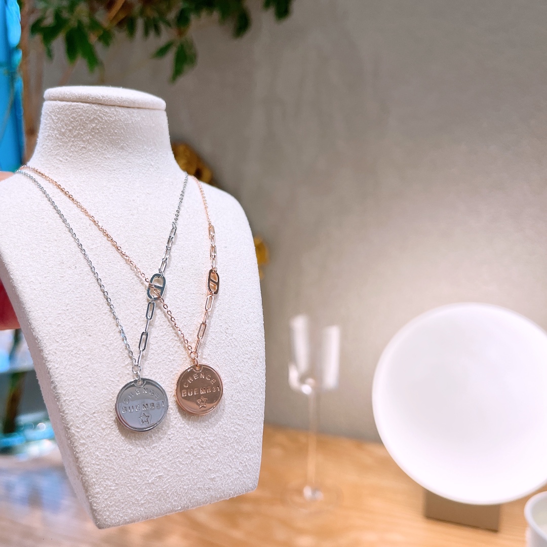 Hochglanzpoliertes Silber Kette Ätherisch Geschenk für beste Freundin