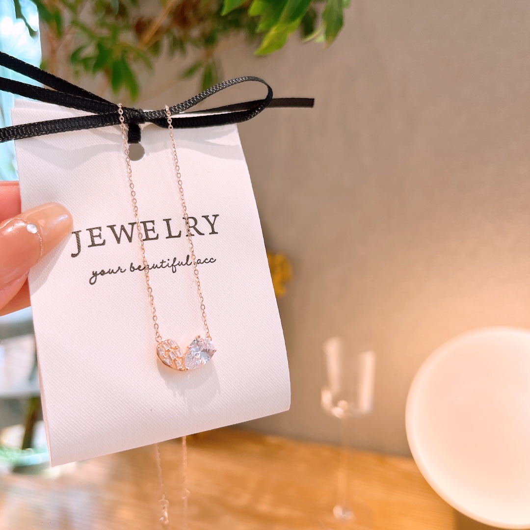 Feinsilber Kette Vintage Heiratsantrag Silber