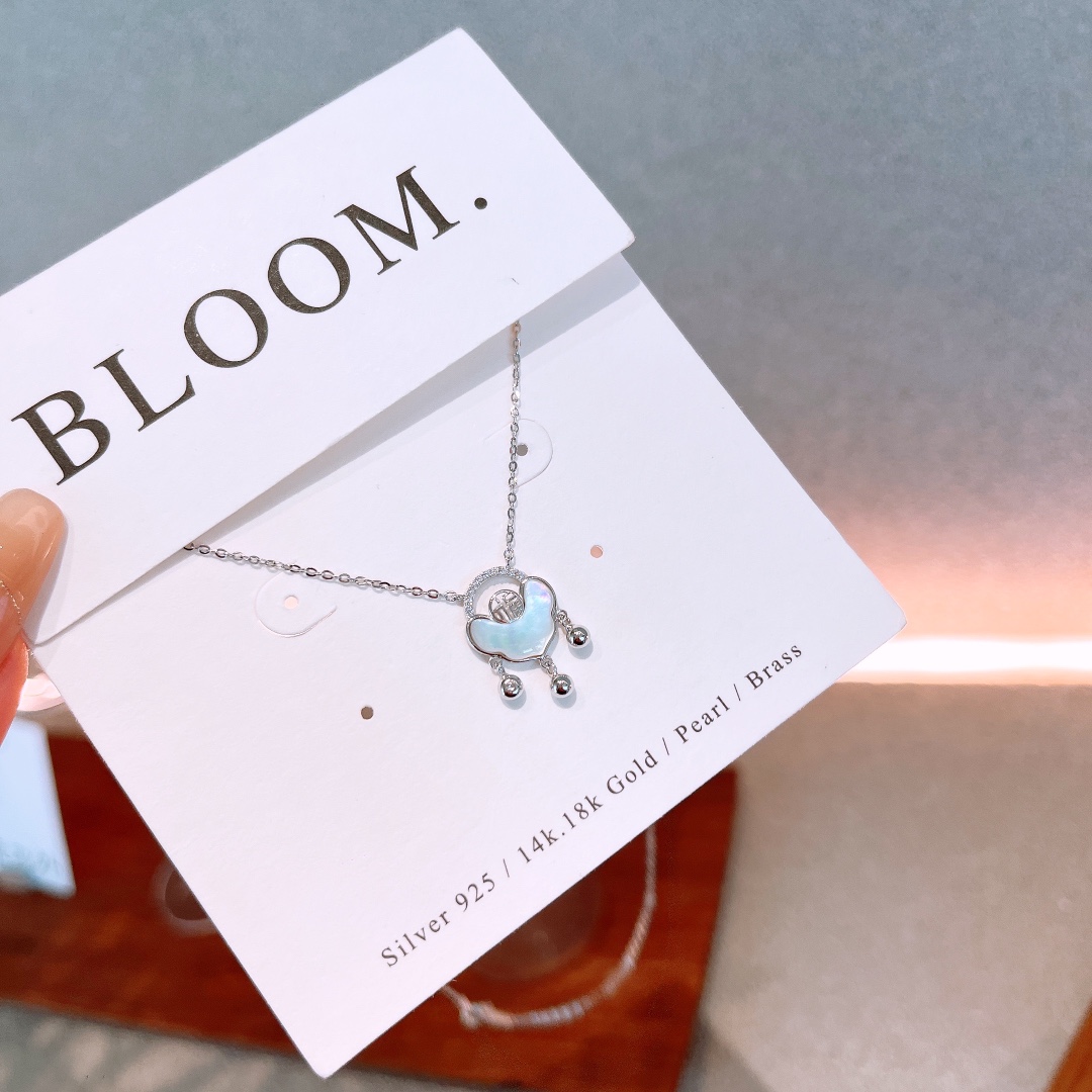 925 Silber Kette Schick Abschluss Silber