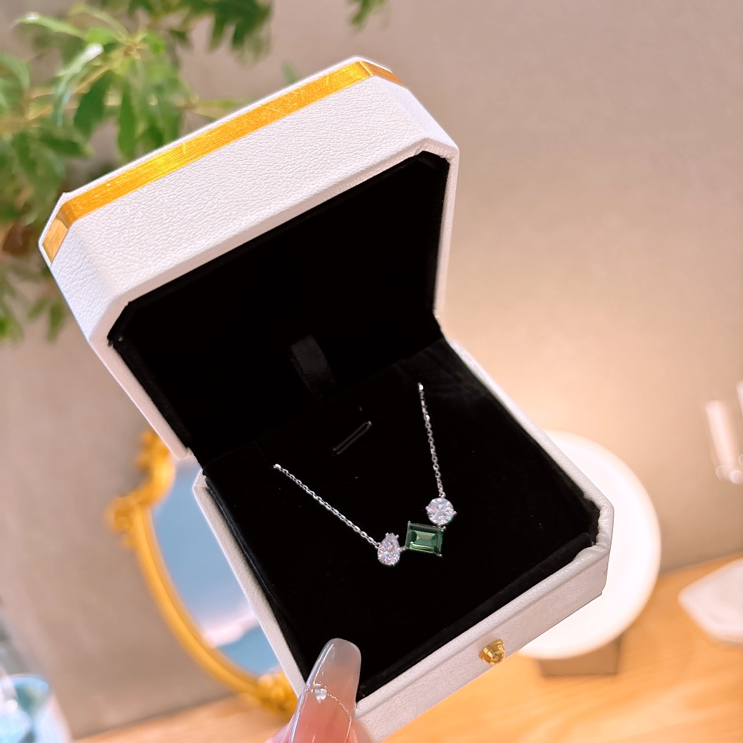 Nickel Free Silver Necklace Minimalist Engagement Gold