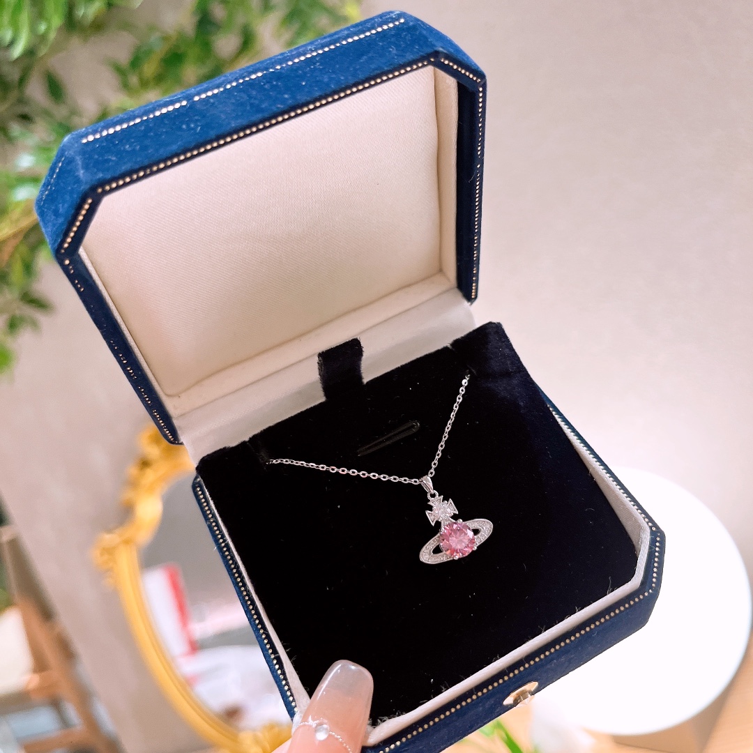 Hypoallergenic Silver Moissanite Necklace Ins Style Workplace Gold