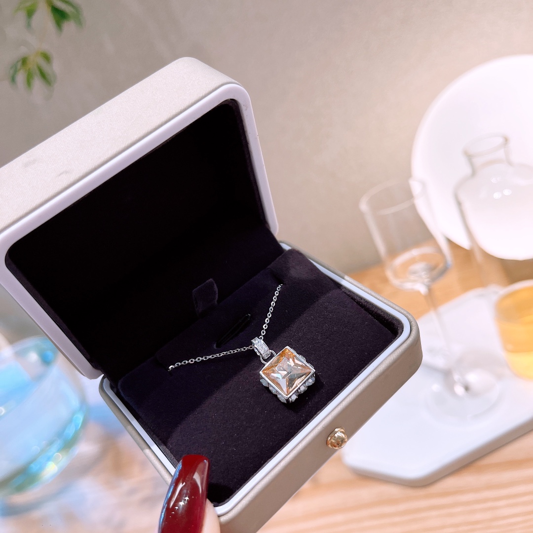 Massivsilber Kette Mode Jahresfeier Gold