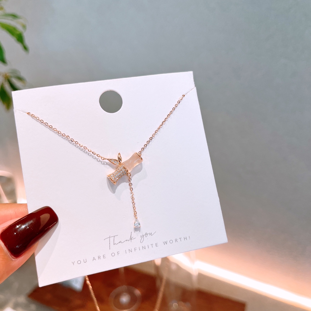 S925 Sterling Silver Necklace Premium Housewarming Silver