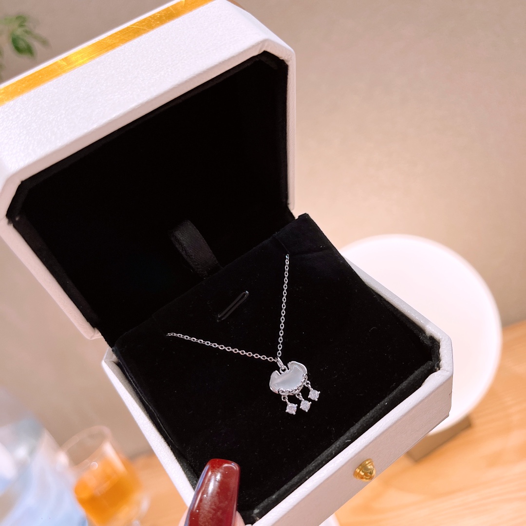 S925 Sterlingsilber Kette Präzision Abschluss Gold