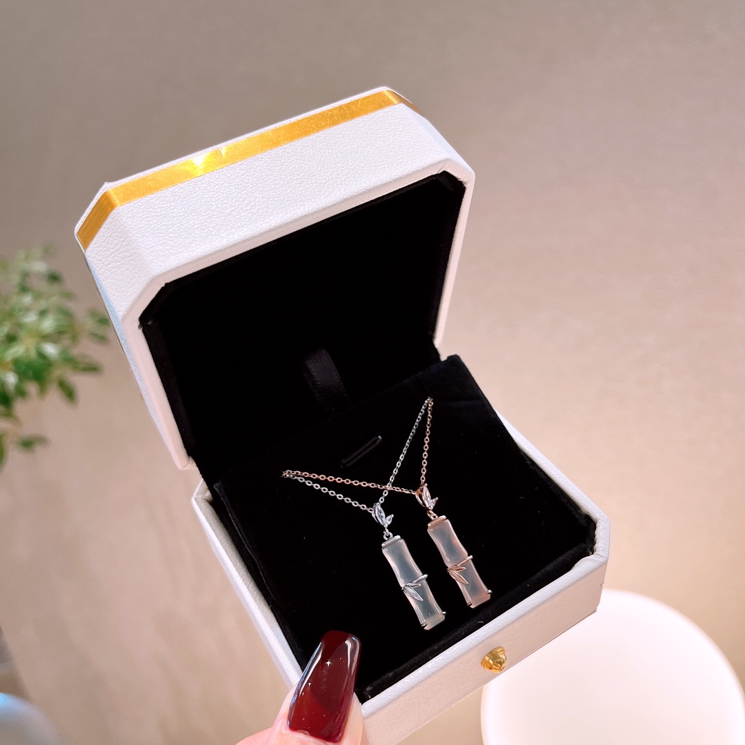 Solid Silver Necklace Korean Style New Year Silver