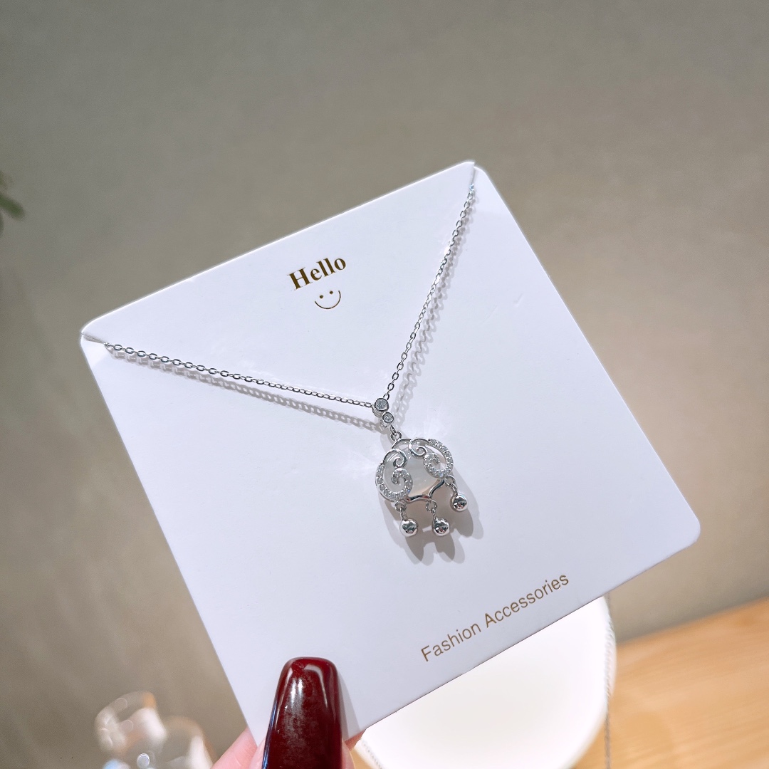 エレガントファインシルバーネックレスシルバー 告白