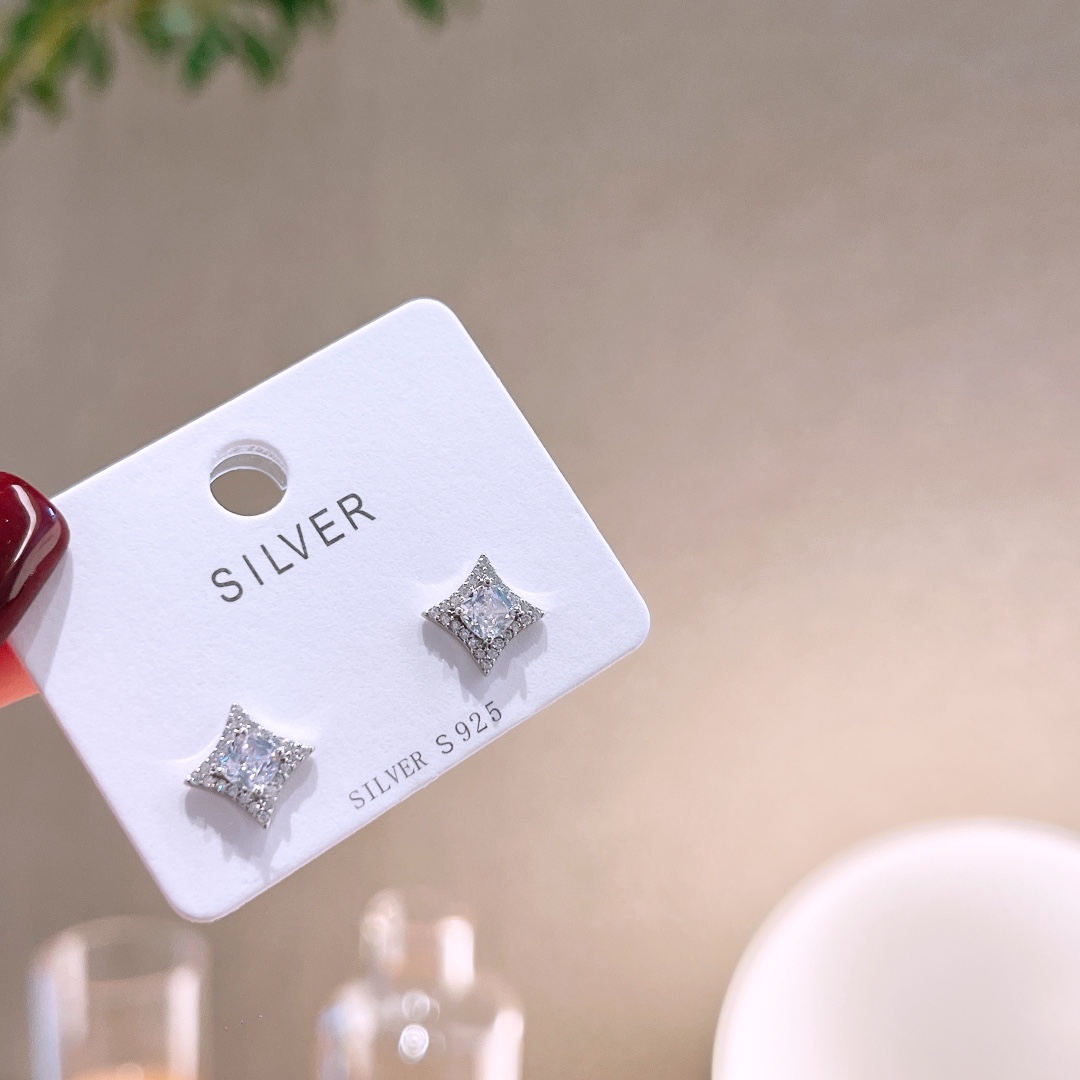 森ガール925シルバーイヤリングゴールド 新築祝い