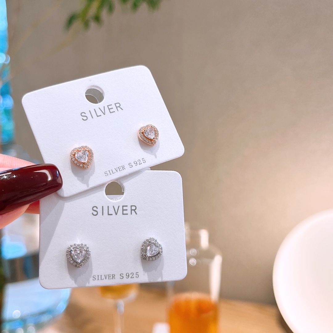 ユニークニッケル無添加銀イヤリングシルバー 母の日