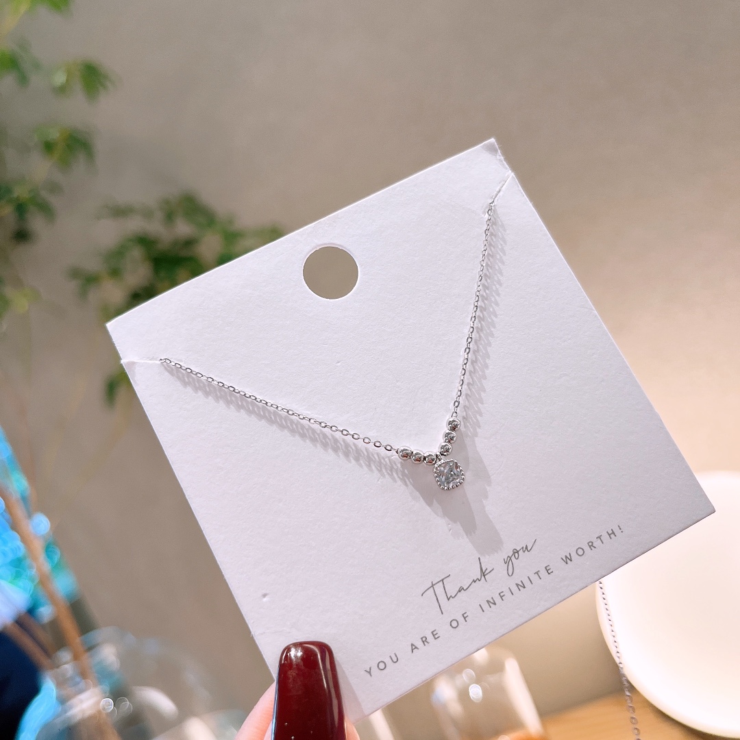 幻想的925シルバーネックレスゴールド パーティー