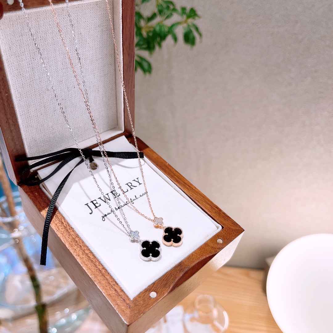 925 Silver Necklace Sweet Christmas Gold