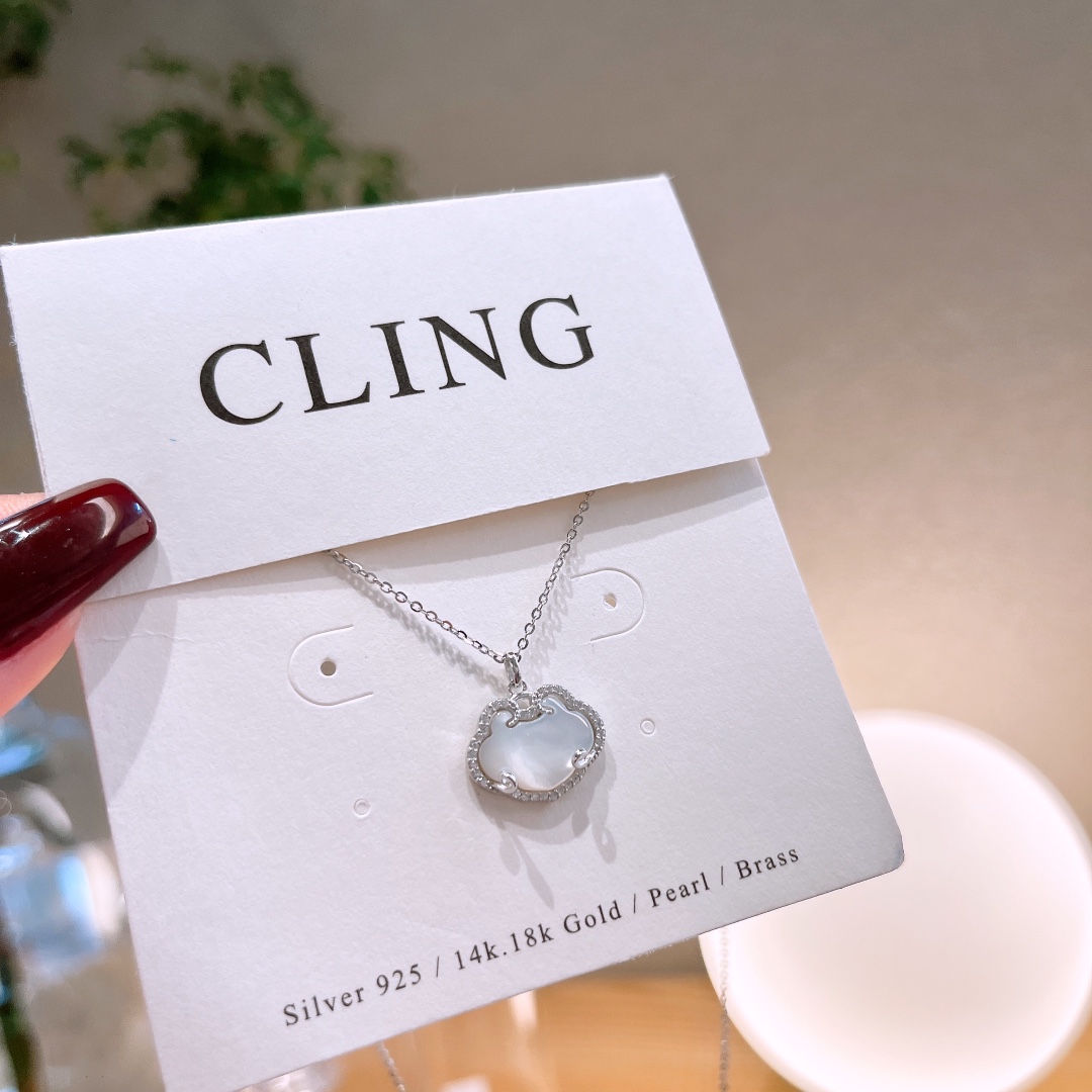 知性的ニッケル無添加銀ネックレスシルバー バレンタインデー