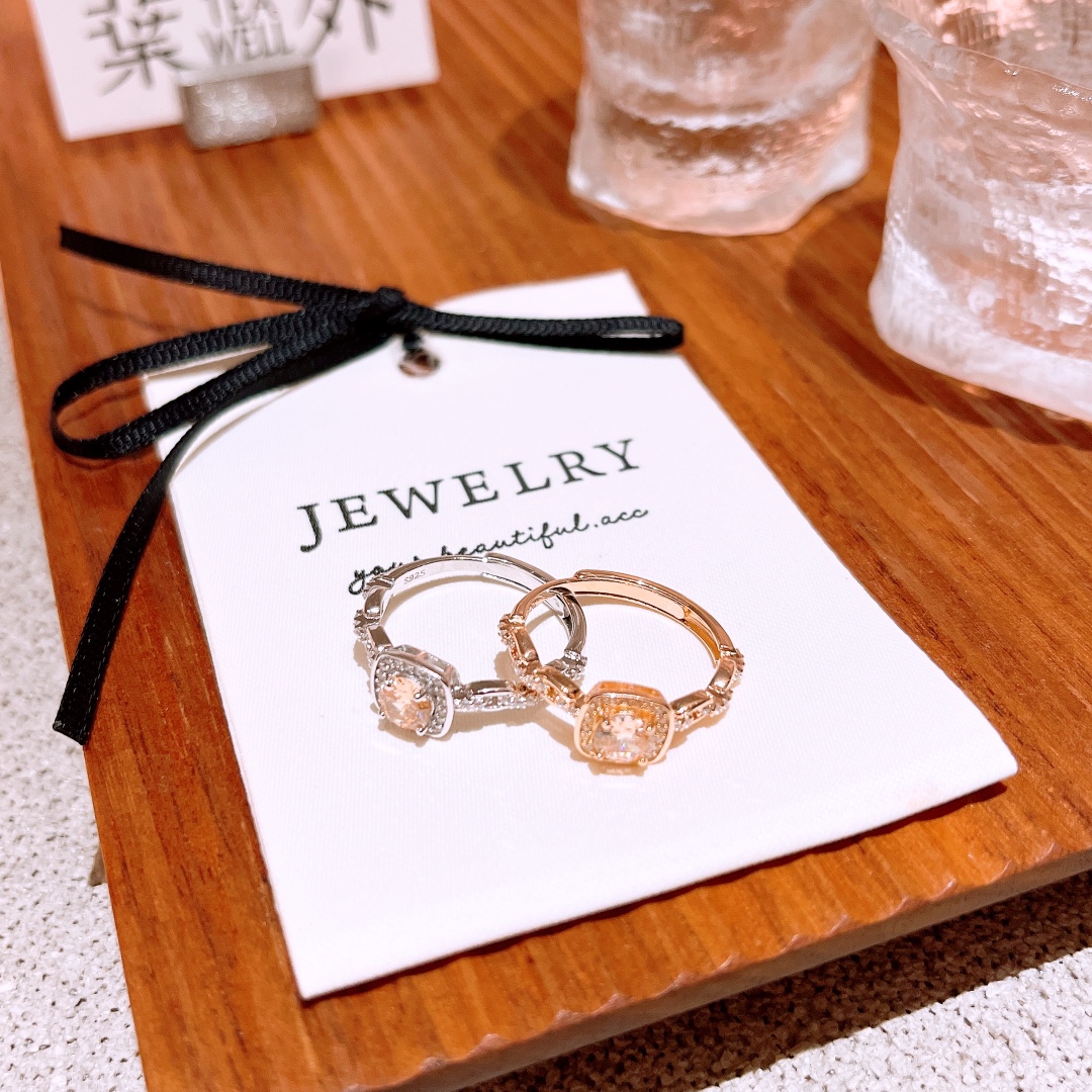 S925 Sterling Silver Ring Playful Confession Silver