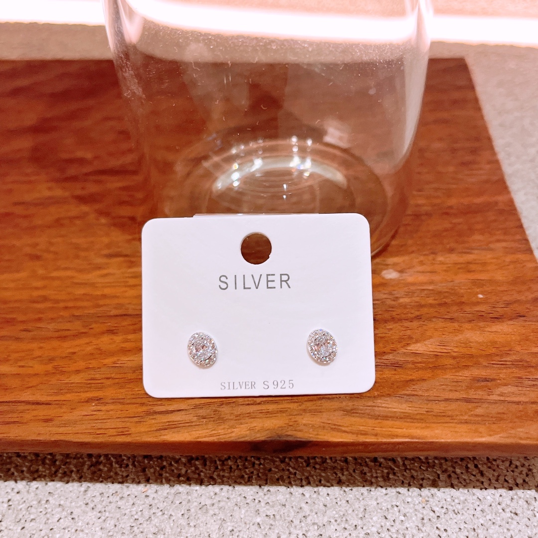 Fine Silver Earrings Soft Wedding Registration Gold