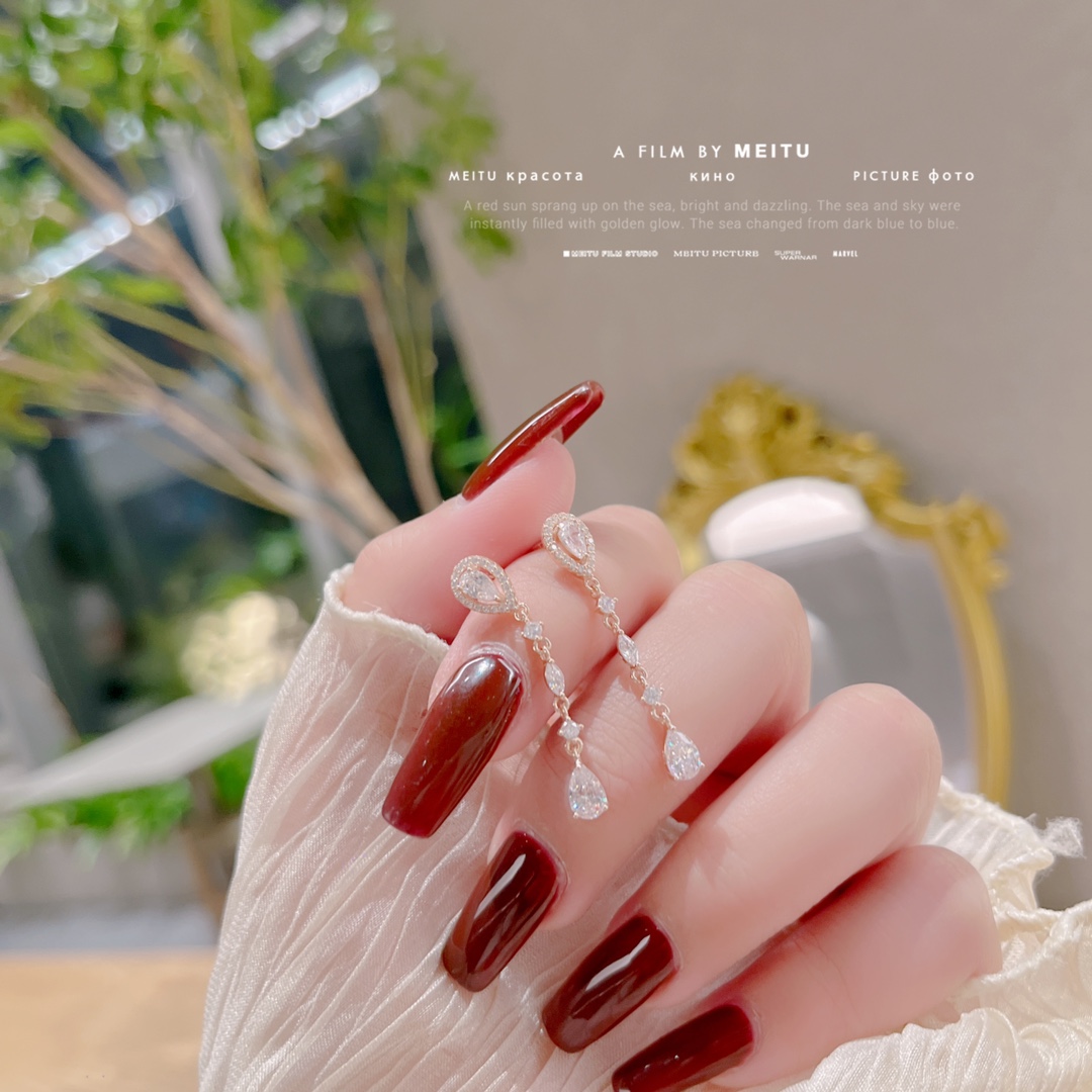 森ガールニッケル無添加銀イヤリングシルバー 通勤