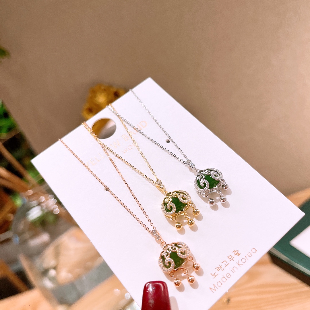 High Polish Silver Jasper Necklace Forest Graduation Silver