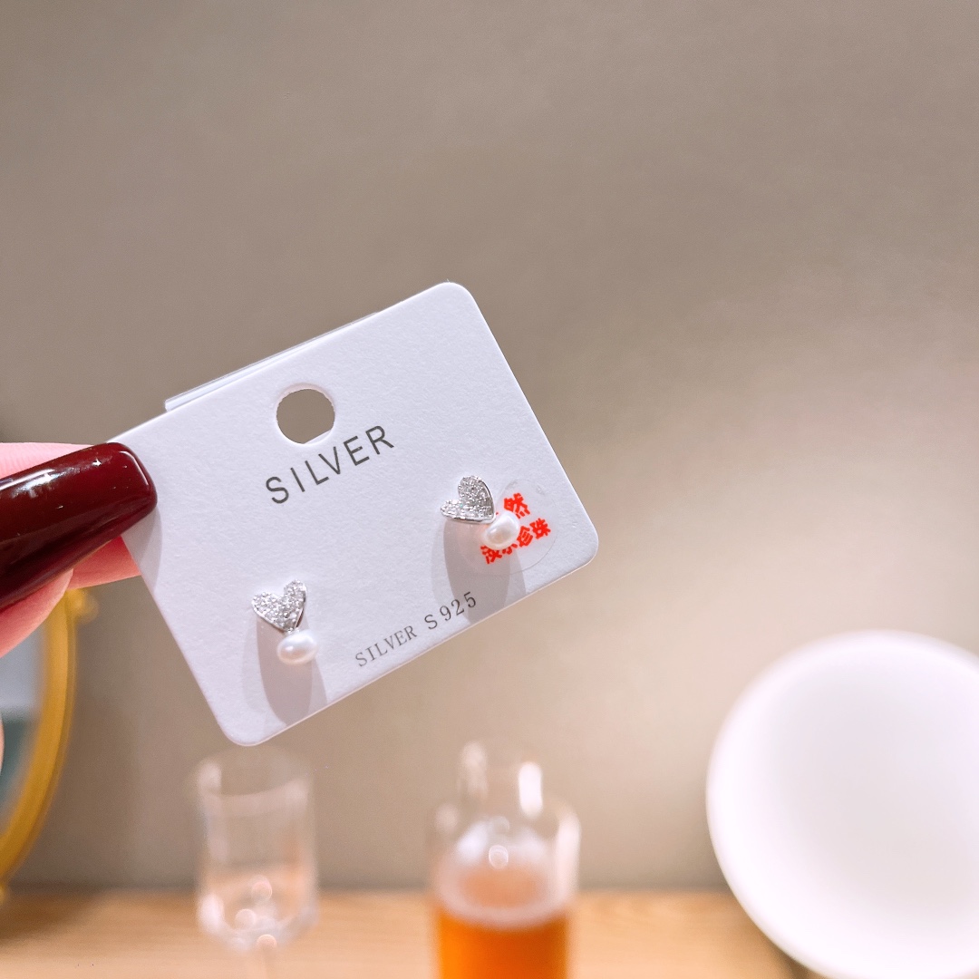 Fine Silver Earrings Dainty Date Night Gold