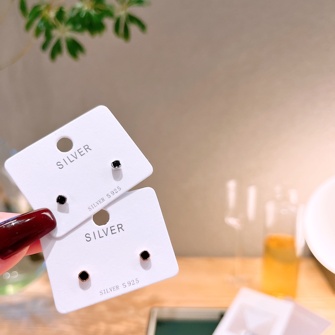 Hypoallergenic Silver Earrings Dainty Bestie Gift Gold