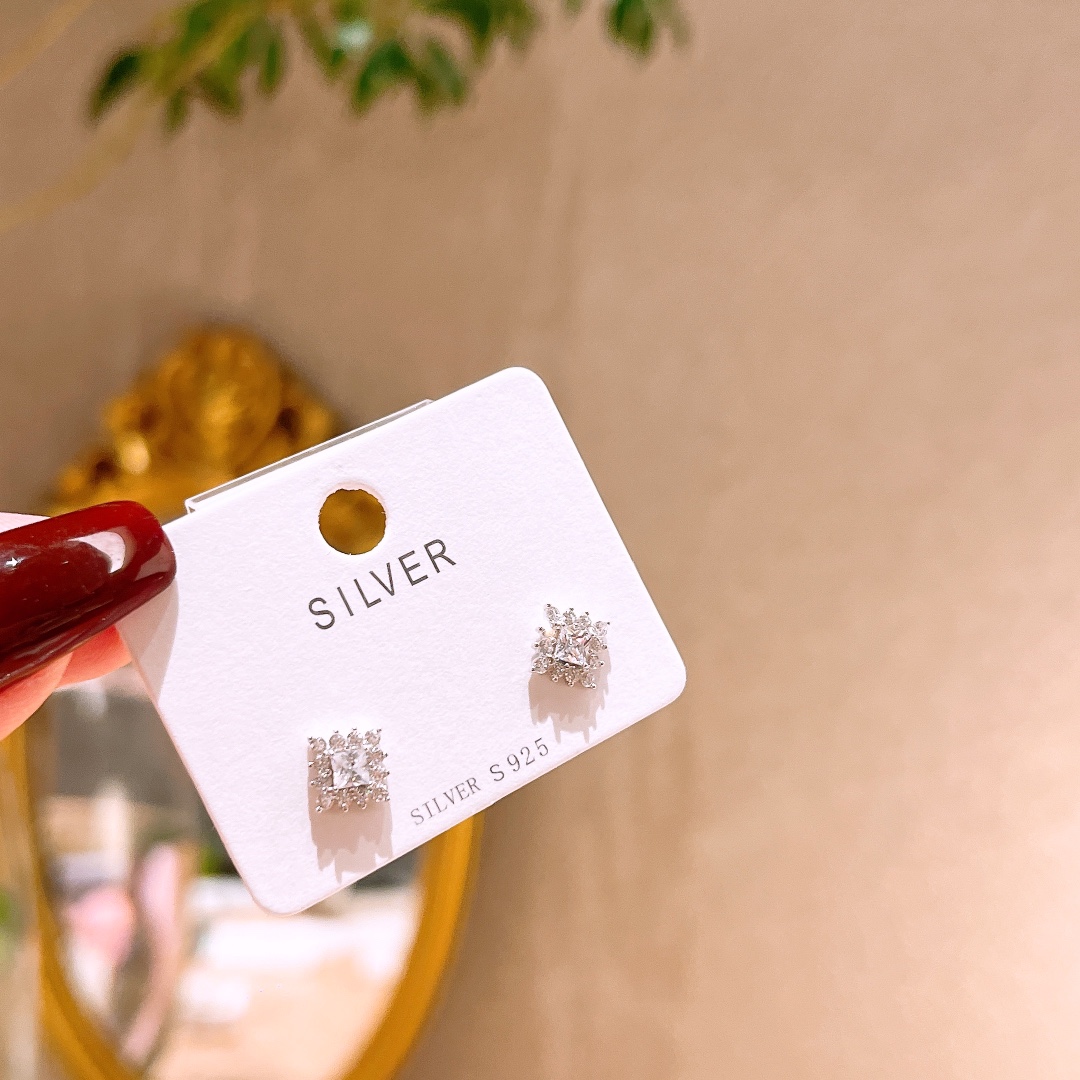 High Polish Silver Earrings Fresh Everyday Wear Silver