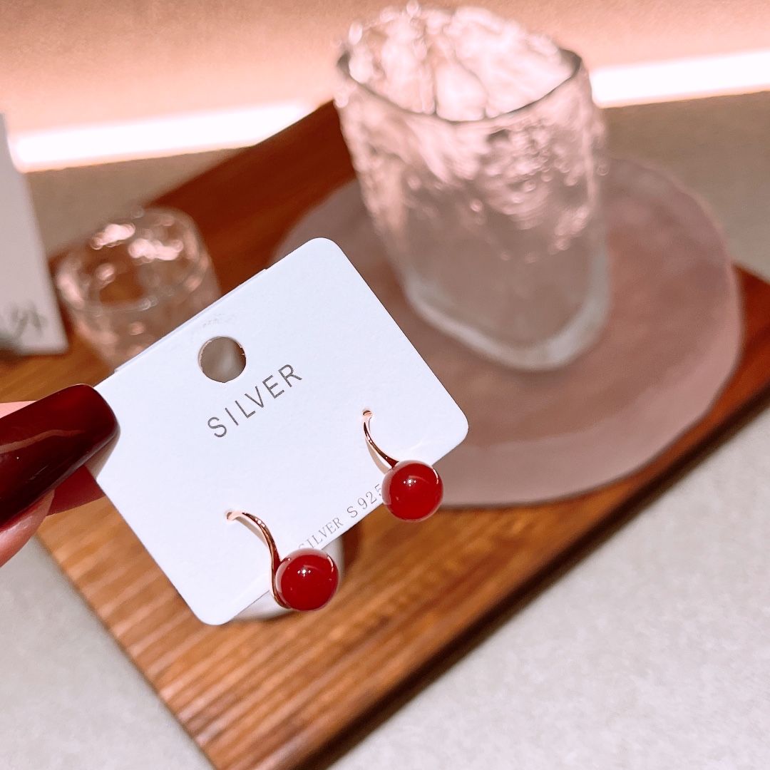 Low Allergy Silver Earrings Forest Graduation Silver