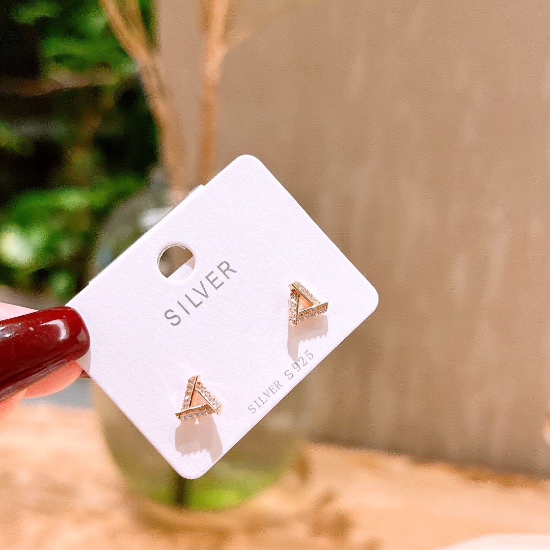 Nickelfreies Silber Ohrringe Verspielt Verabredung Gold