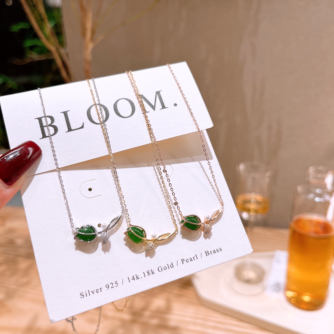 High Polish Silver Jasper Necklace Elegant Everyday Wear Gold