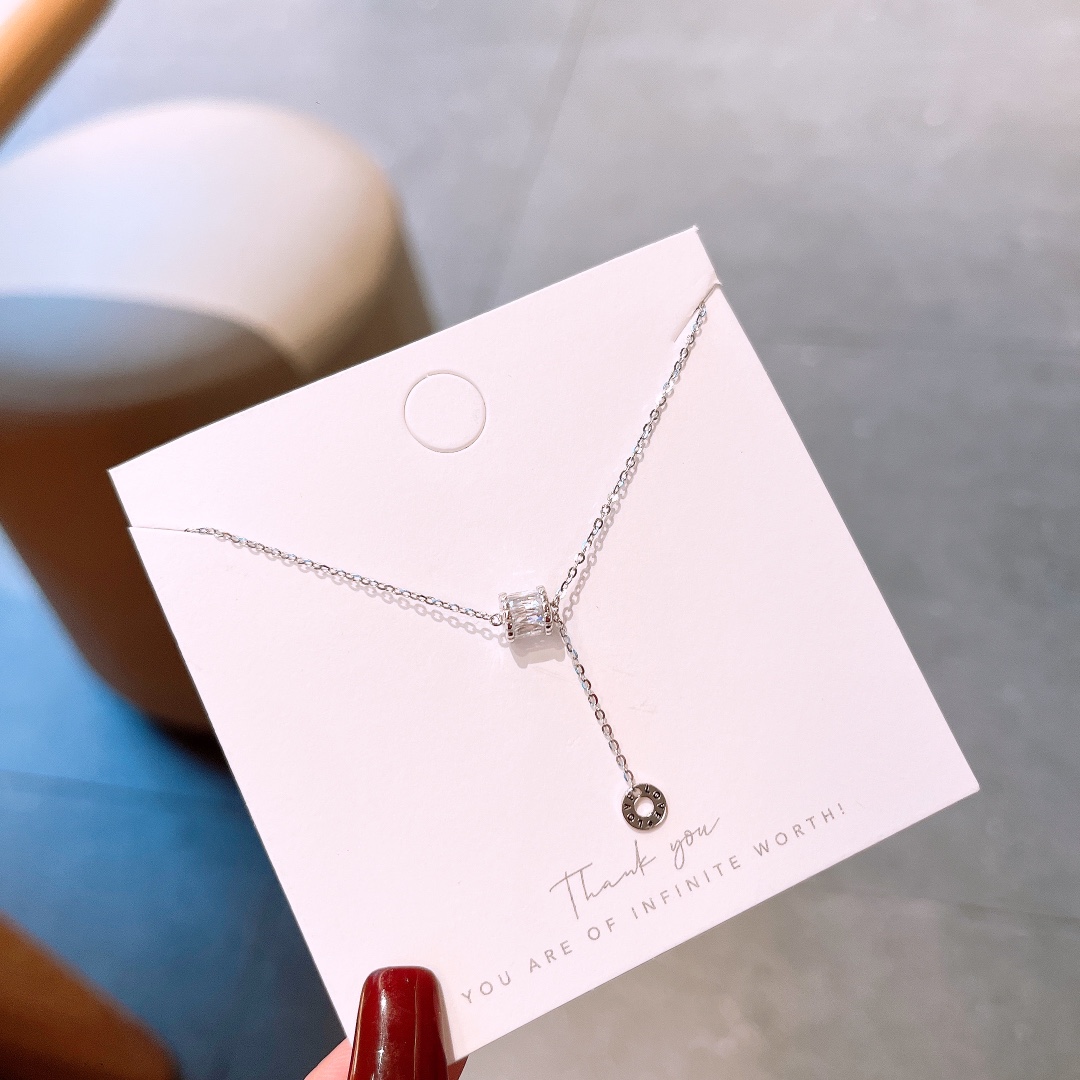 Hypoallergenic Silver Necklace Precision Date Night Silver