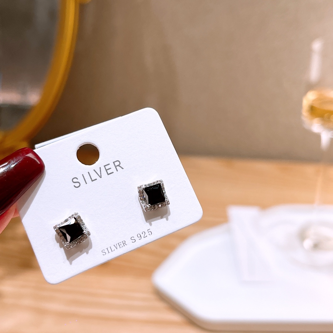 韓国風純銀イヤリングゴールド パーティー