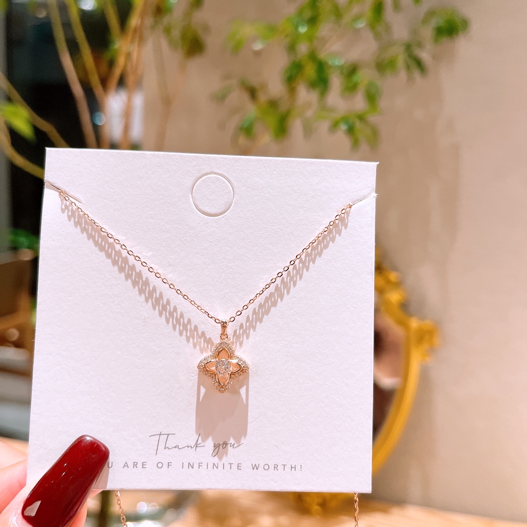 High Polish Silver Necklace Soft Workplace Gold