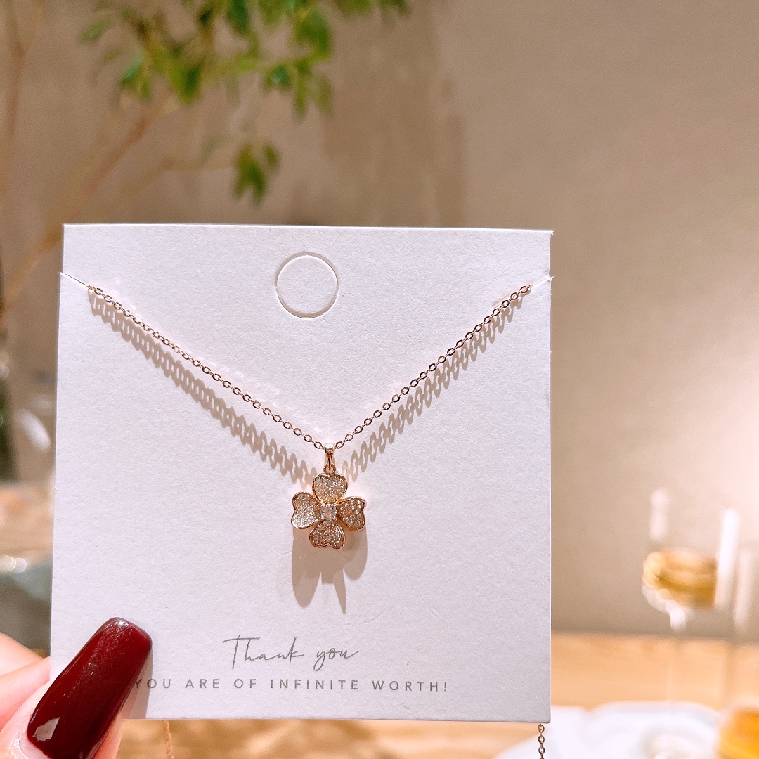 優しいS925スターリングシルバーネックレスシルバー 旅行