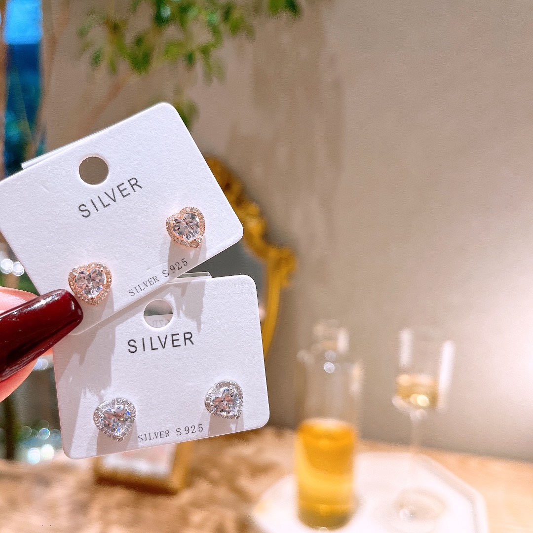 柔らかS925スターリングシルバーイヤリングシルバー 母の日