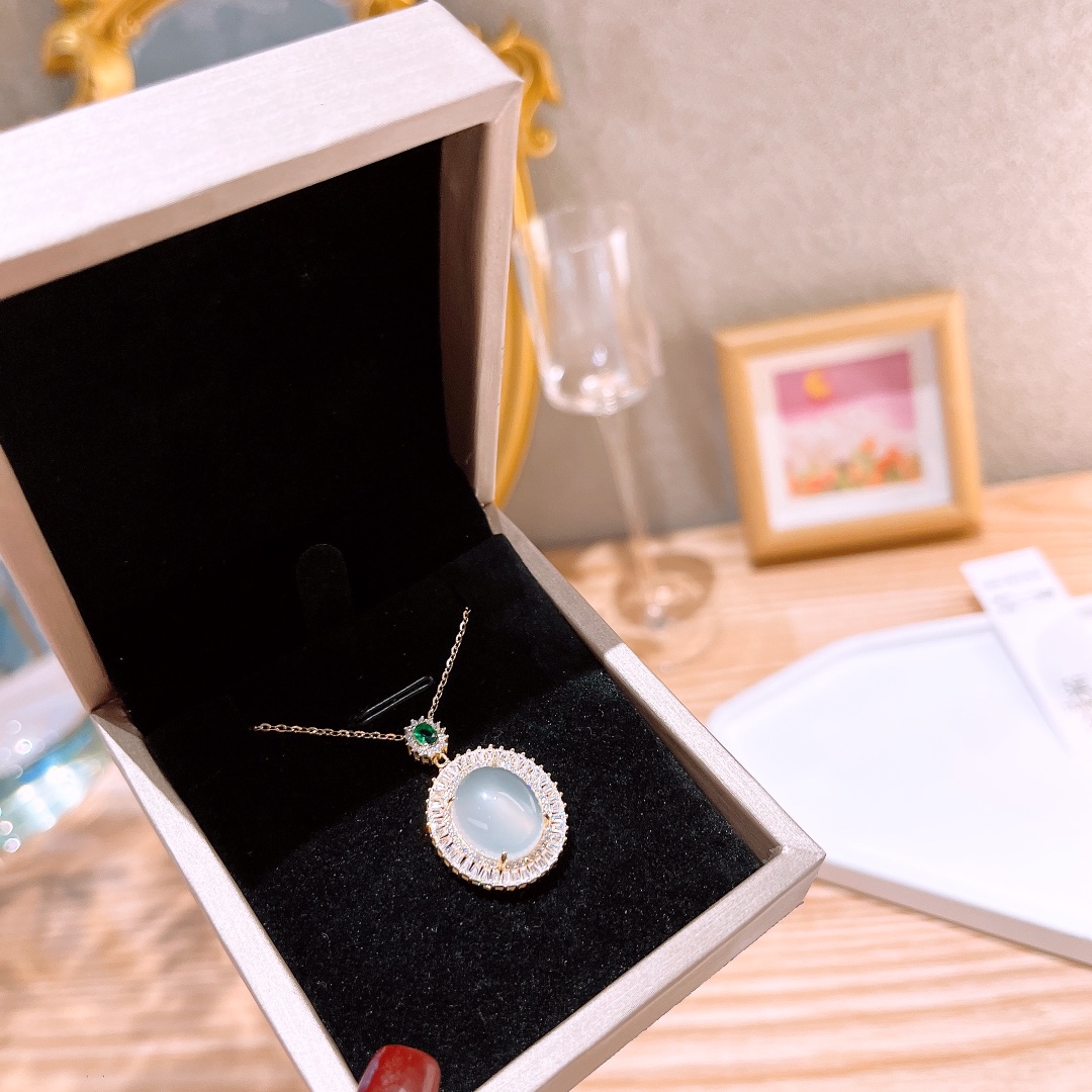 S925 Sterlingsilber Kette Ätherisch Verabredung Gold