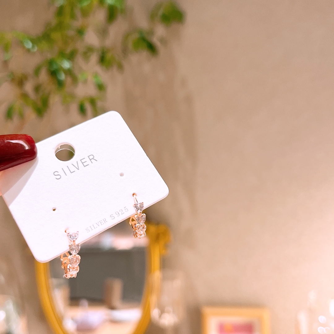 S925 Sterling Silver Ear Cuffs Unique Birthday Gold