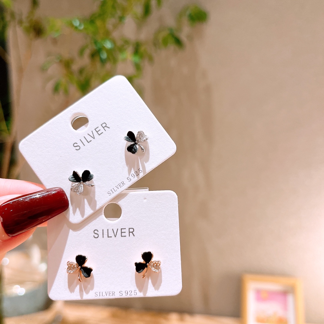 Nickel Free Silver Earrings Chic Wedding Favor Silver