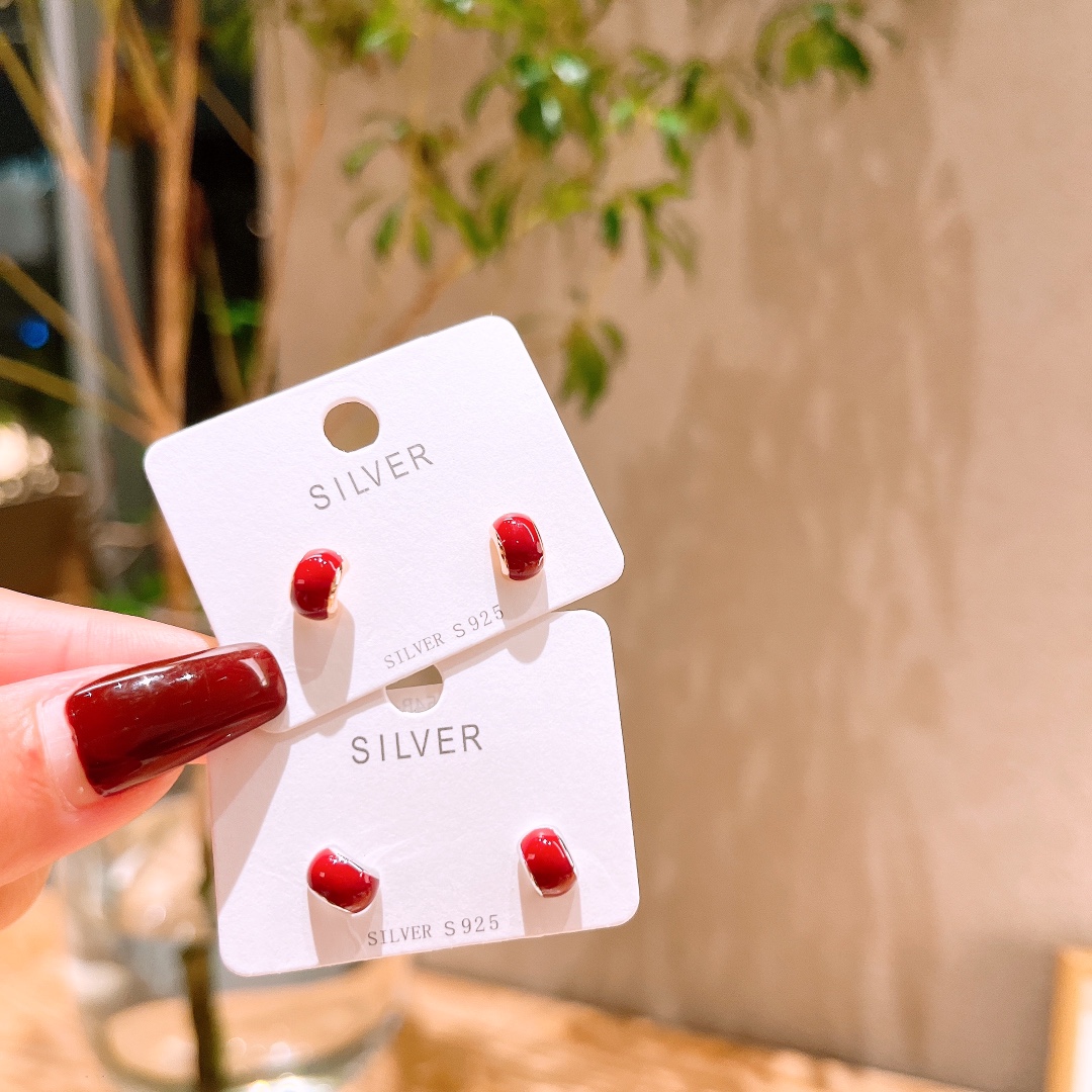 Hypoallergenic Silver Earrings Chic Banquet Gold