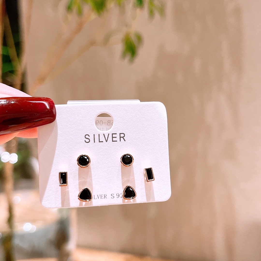 Feinsilber Ohrringe Schick Vatertag Silber