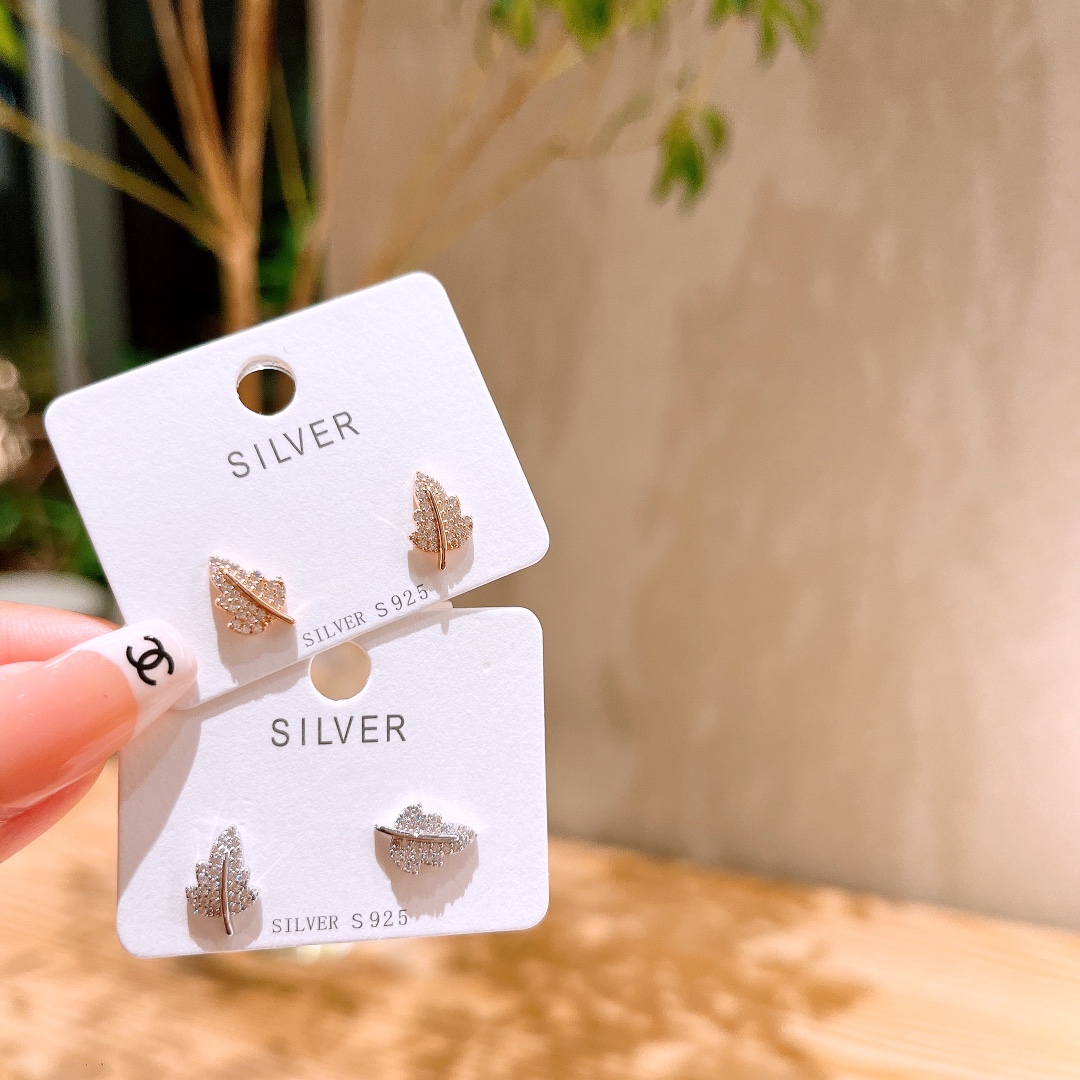 Hypoallergenic Silver Earrings Dainty Christmas Gold