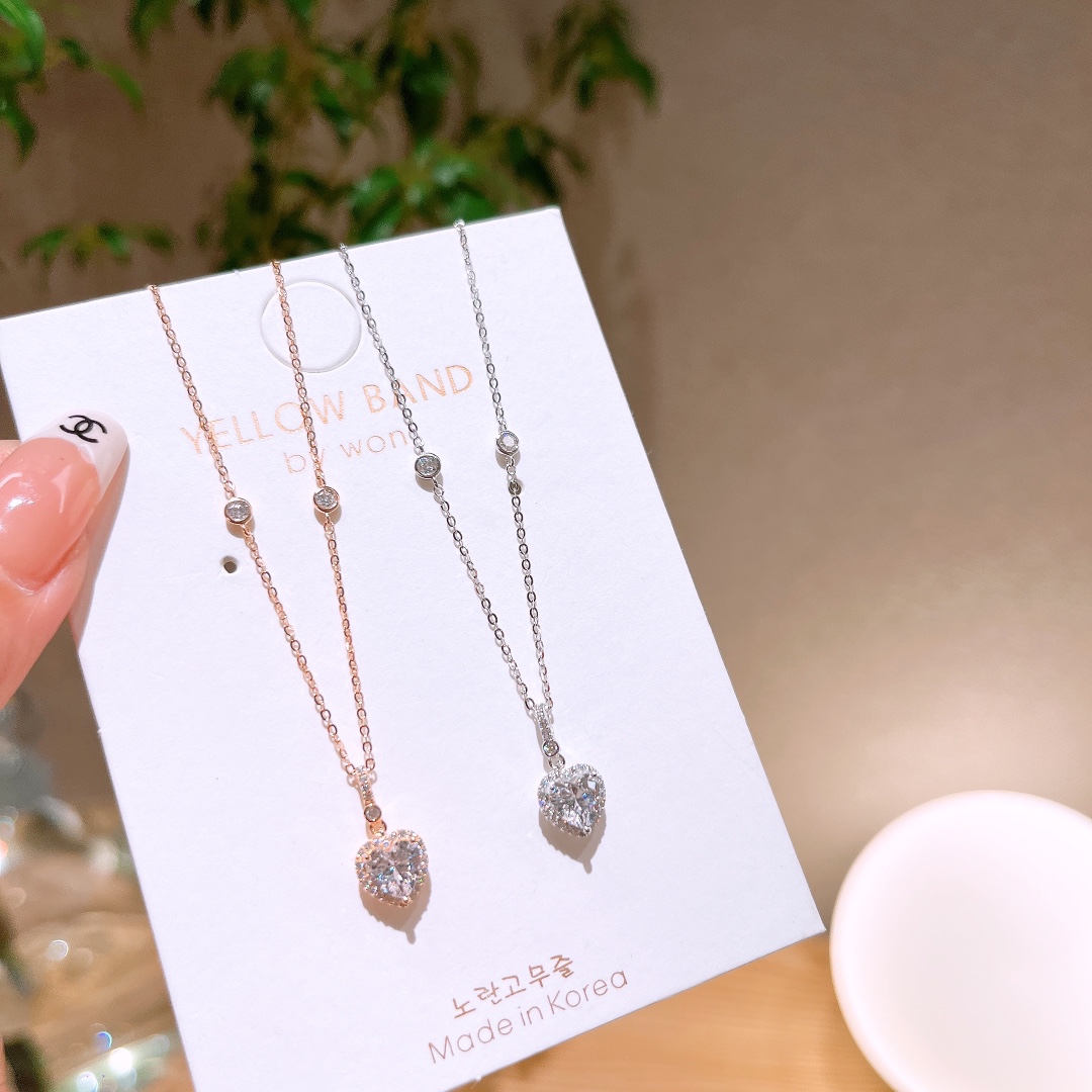 Low Allergy Silver Necklace Fashion Party Silver