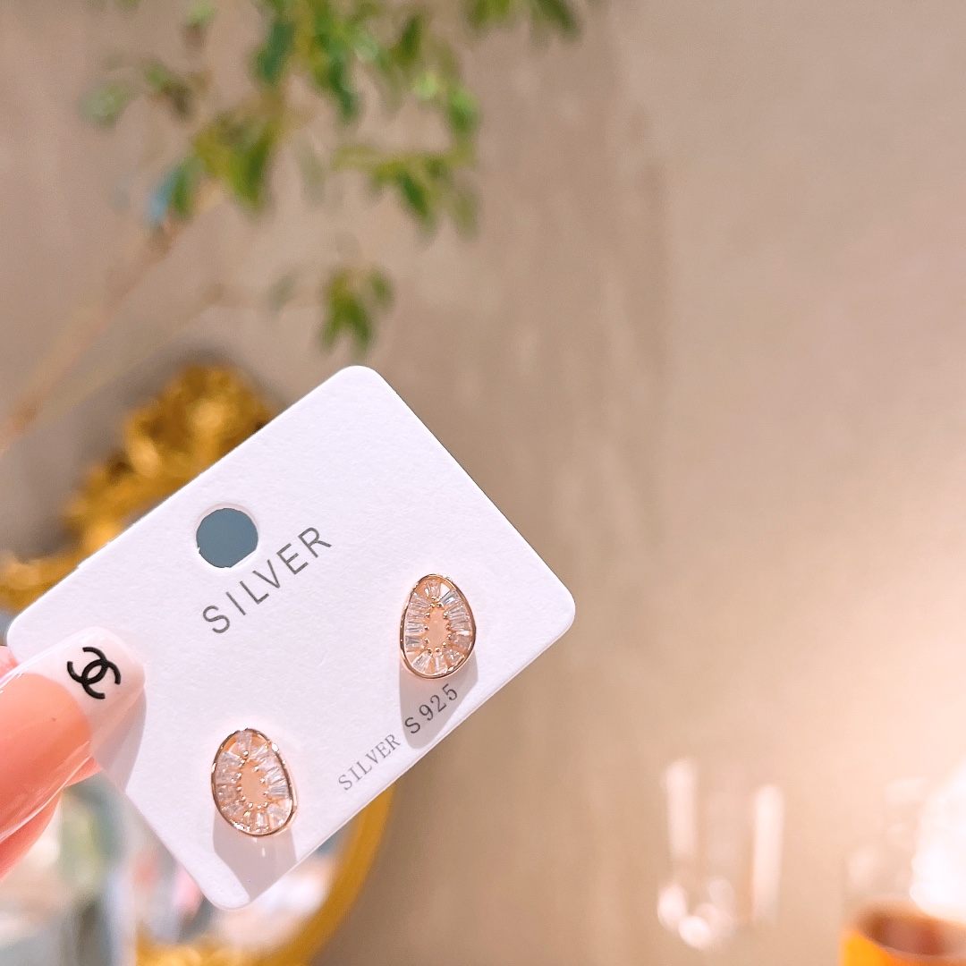 Fine Silver Earrings Forest Wedding Favor Silver