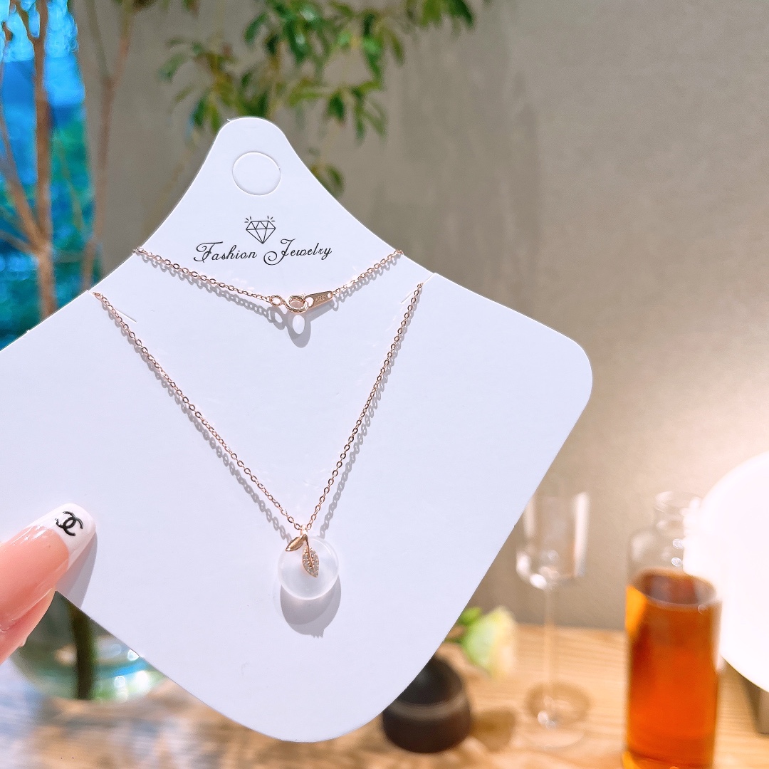 High Polish Silver Necklace Sweet & Cool Bestie Gift Gold