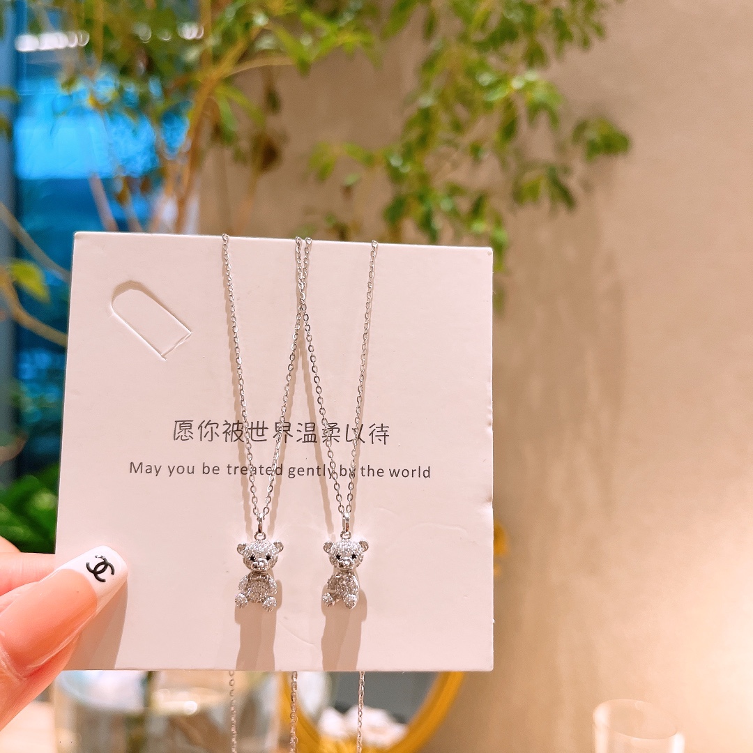 Hypoallergenic Silver Necklace Premium Father's Day Gold