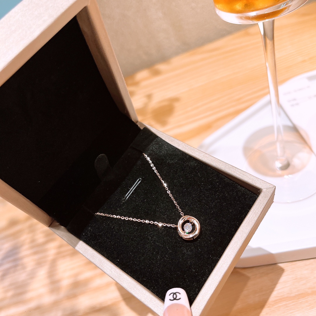 Low Allergy Silver Necklace Korean Style Annual Party Silver