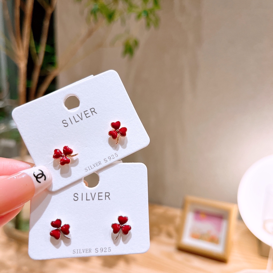 Nickel Free Silver Earrings Cute Graduation Silver