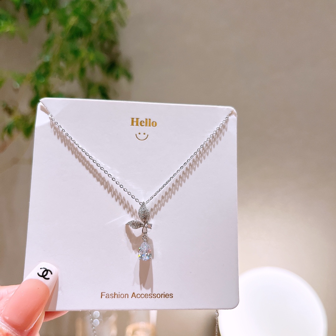 Solid Silver Necklace Sweet & Cool Birthday Silver