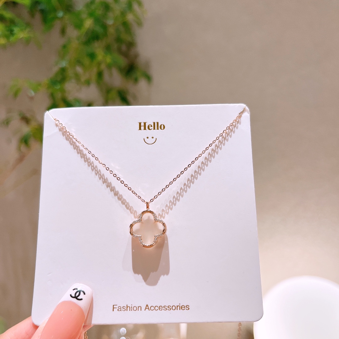 925 Silver Necklace Soft Housewarming Gold