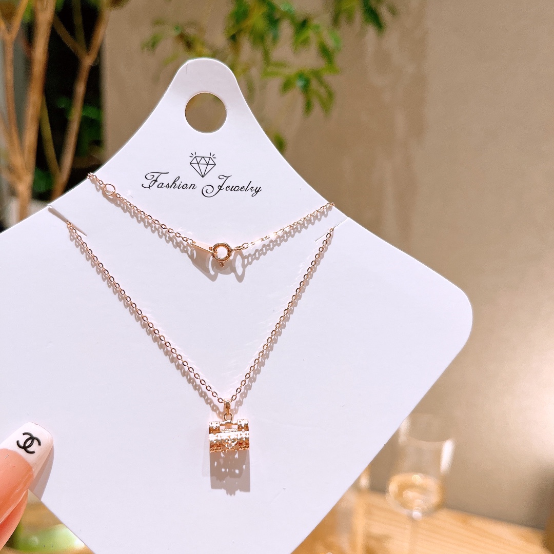 S925 Sterling Silver Necklace Forest Birthday Silver