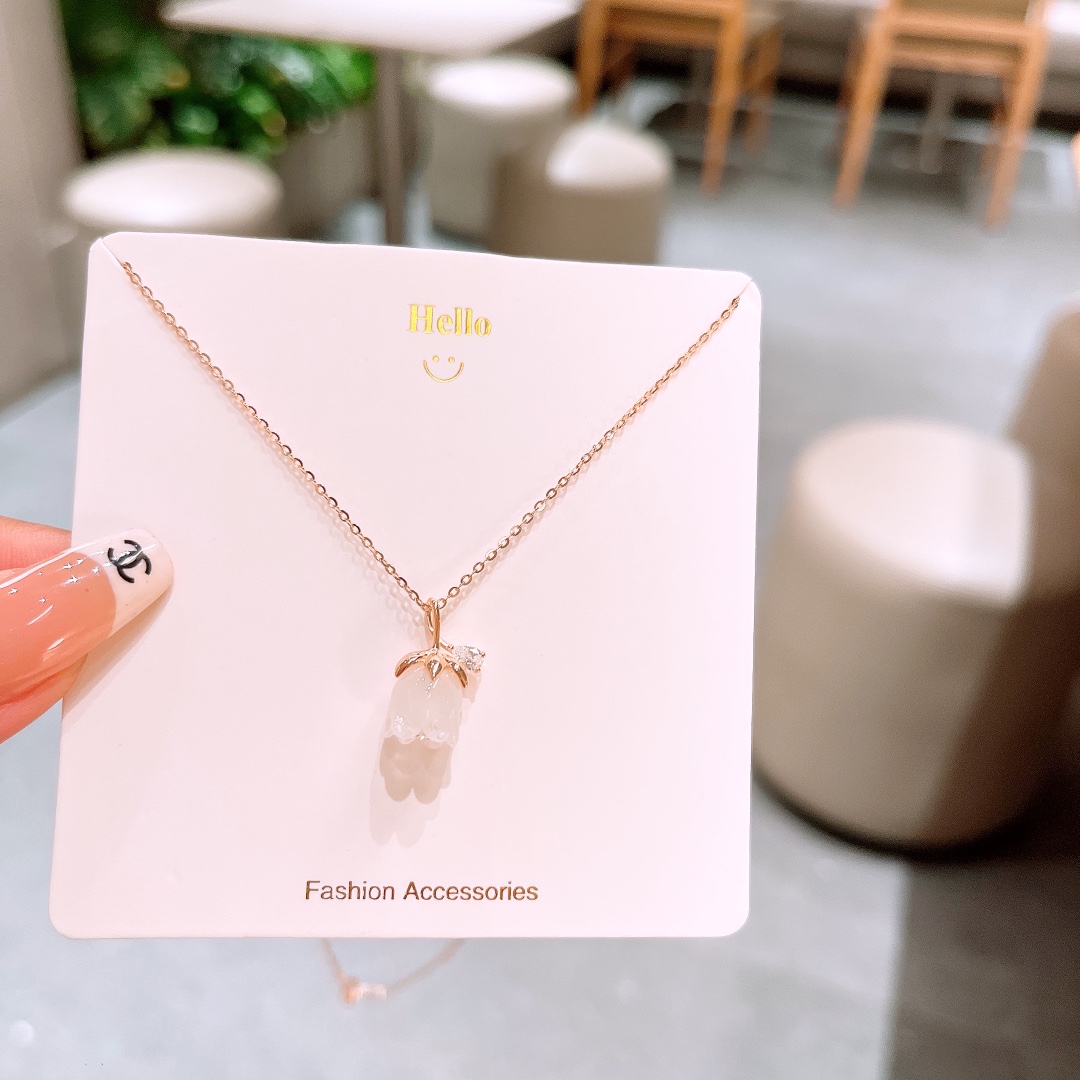 High Polish Silver Necklace Playful Party Silver