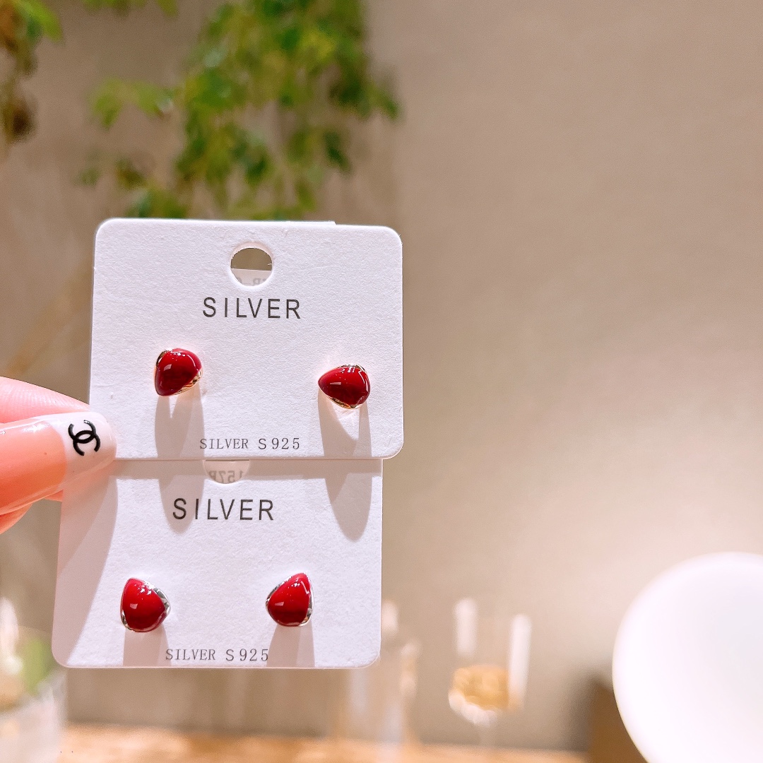 ユニーク高品質シルバーイヤリングシルバー プロポーズ