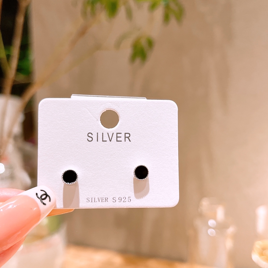 ミニマルニッケル無添加銀イヤリングゴールド パーティー