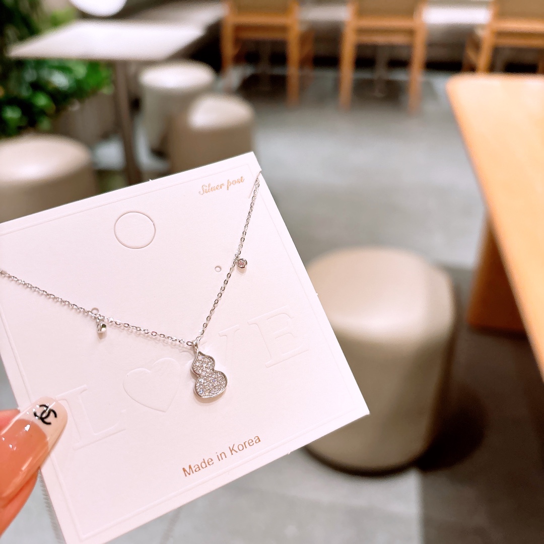 ユニークS925スターリングシルバーネックレスシルバー 記念日