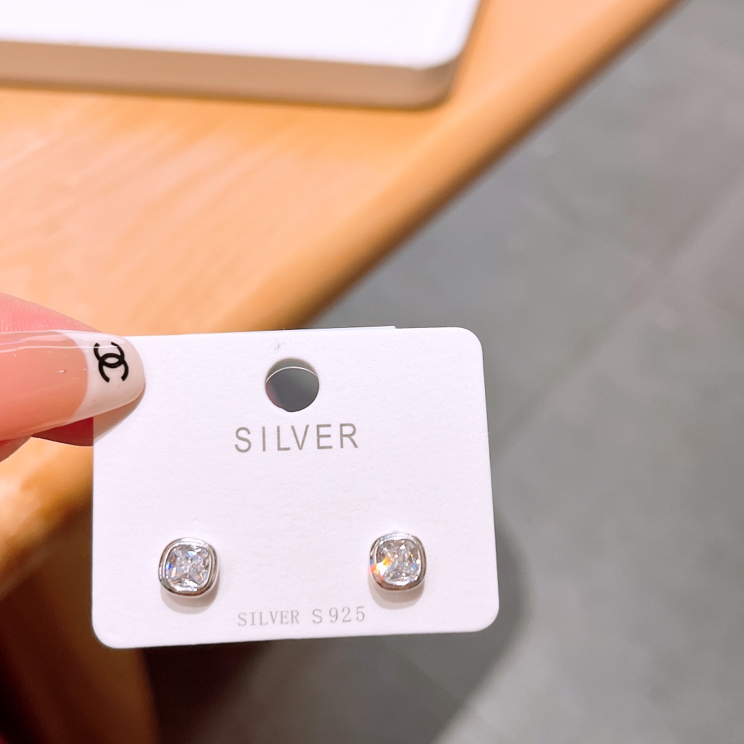 韓国風高品質シルバーイヤリングゴールド バレンタインデー